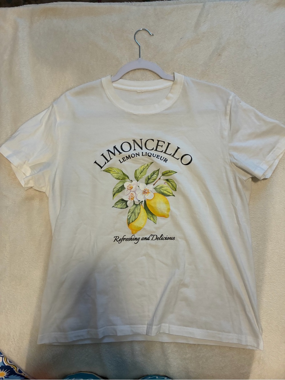 Limoncello Lemon Graphic T-Shirt - White